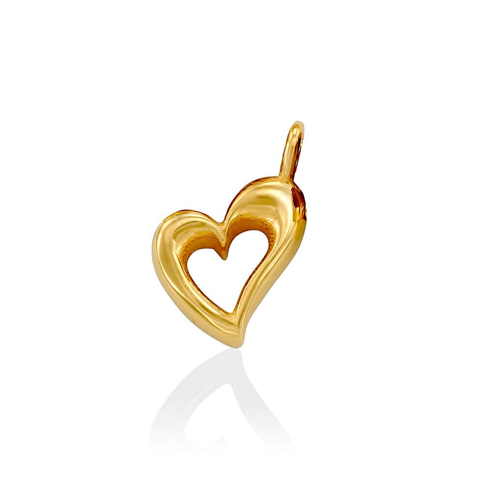 Colgante de Corazón para Collar Linda en Baño de Oro-1 foto de producto
