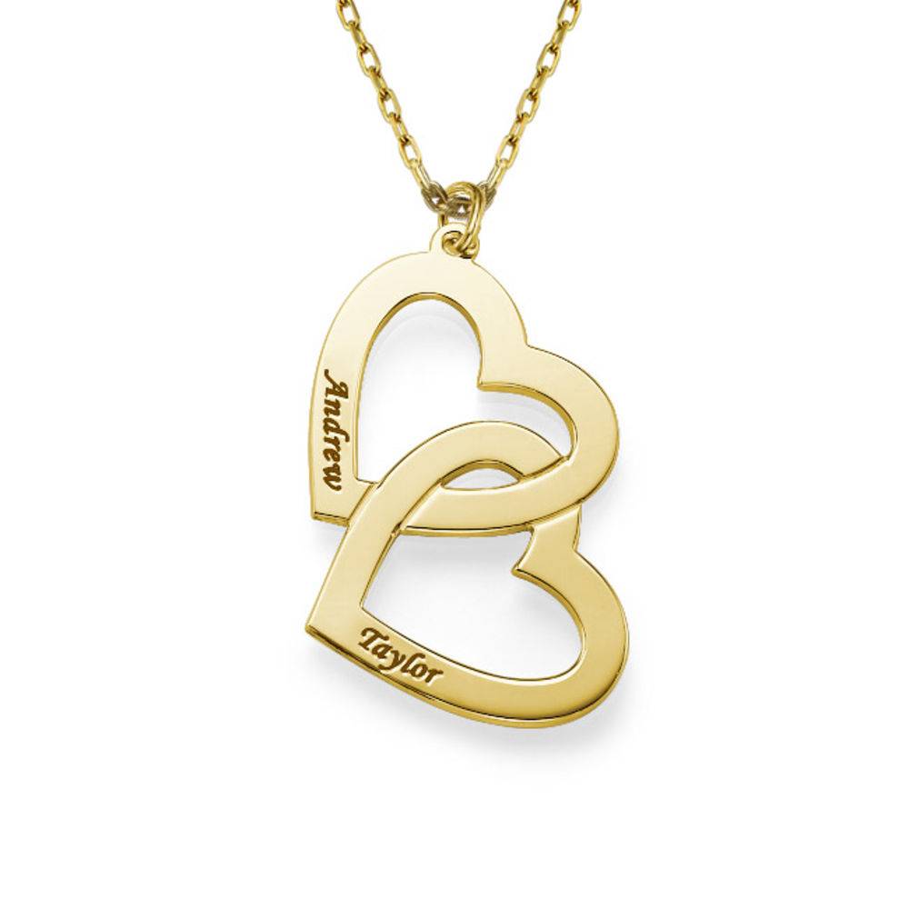 Collar Corazón en Corazón en Oro Sólido 10K-2 Collar Corazón en Corazón en Oro Sólido 10K-2 foto de producto
