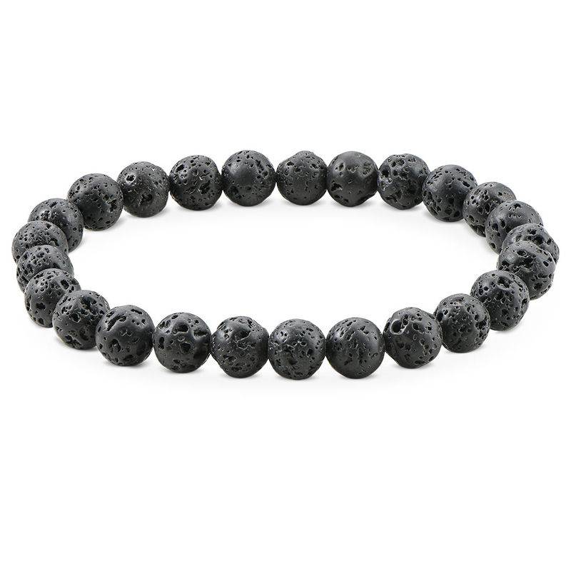 Pulsera de Piedras de Lava para Hombre-2 Pulsera de Piedras de Lava para Hombre-2 foto de producto