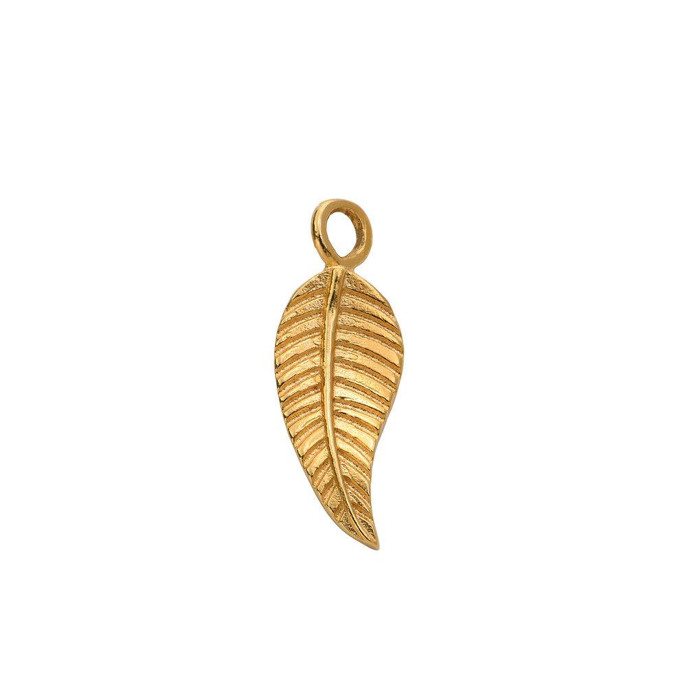 Colgante de Hoja para Collar Linda en Baño de Oro-1 foto de producto
