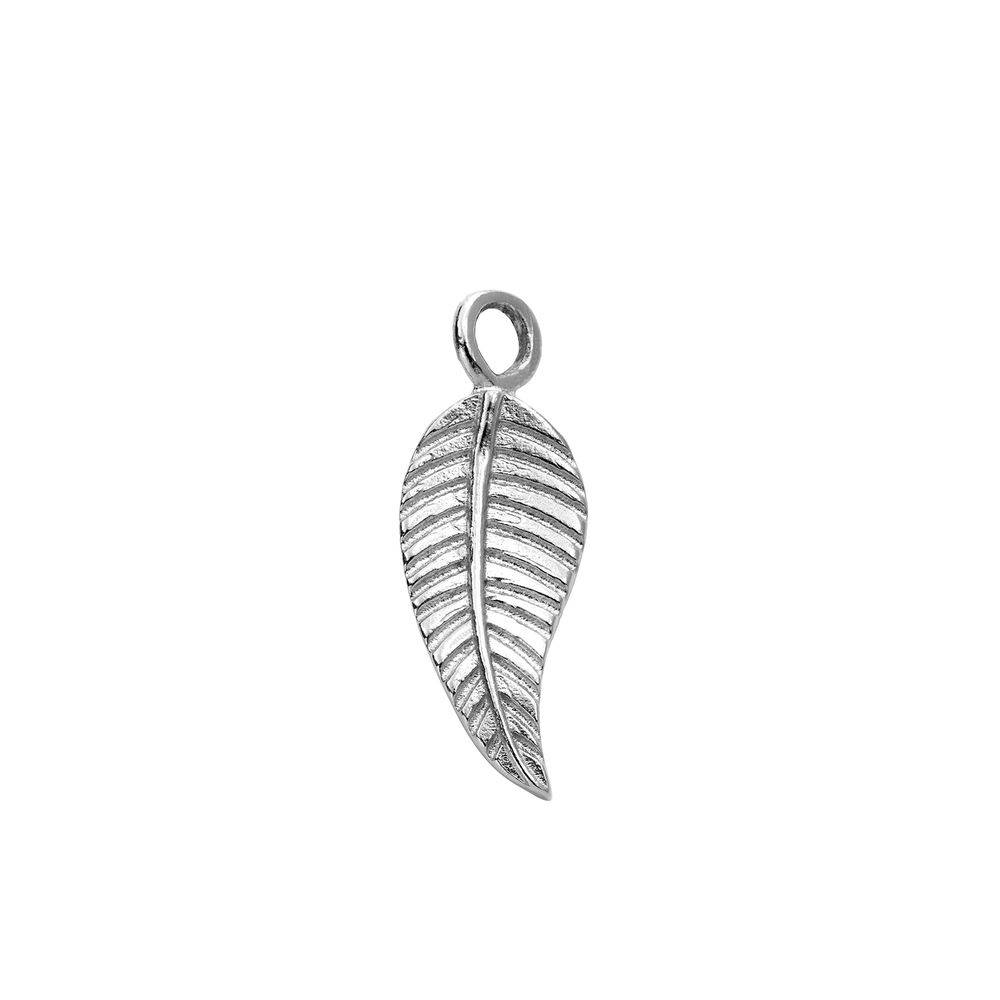 Colgante de Hoja para Collar Linda en Plata-1 foto de producto
