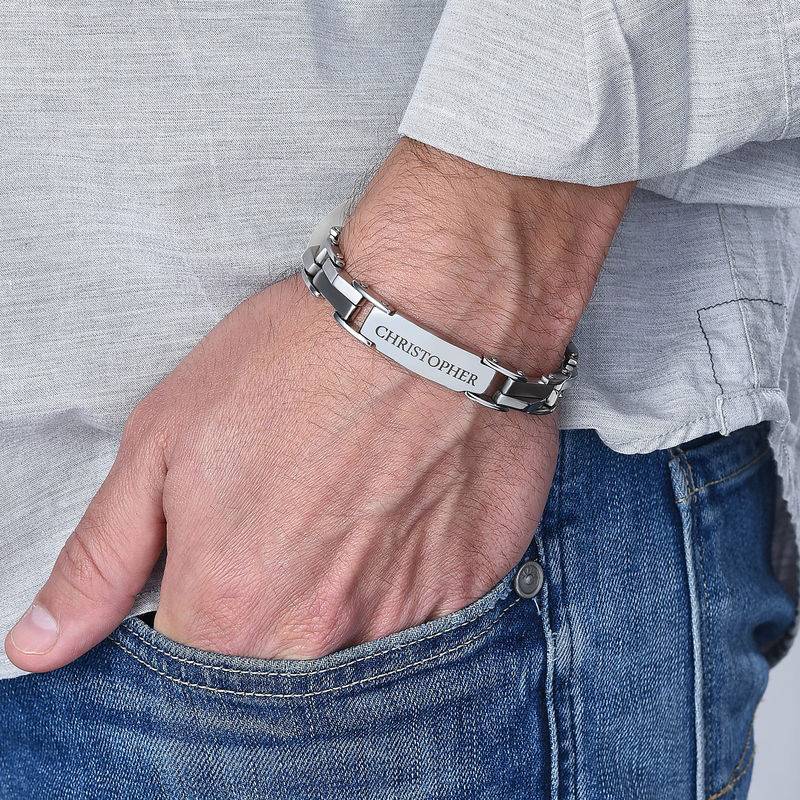 Pulsera para Hombre  en Acero Inoxidable-2 foto de producto