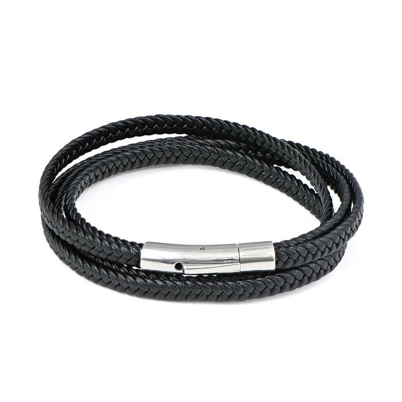 Pulsera Negra Super Fibre Wrap para Hombre-1 foto de producto