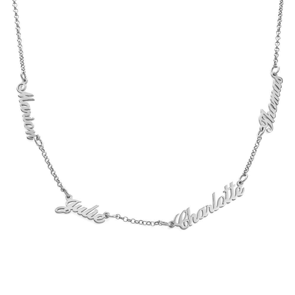 Collar con Nombres Múltiples Heritage en Plata Esterlina-1 foto de producto