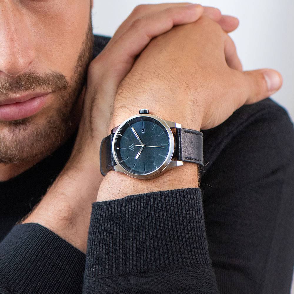 Reloj Odysseus Day Date con Correa de Cuero-8 foto de producto