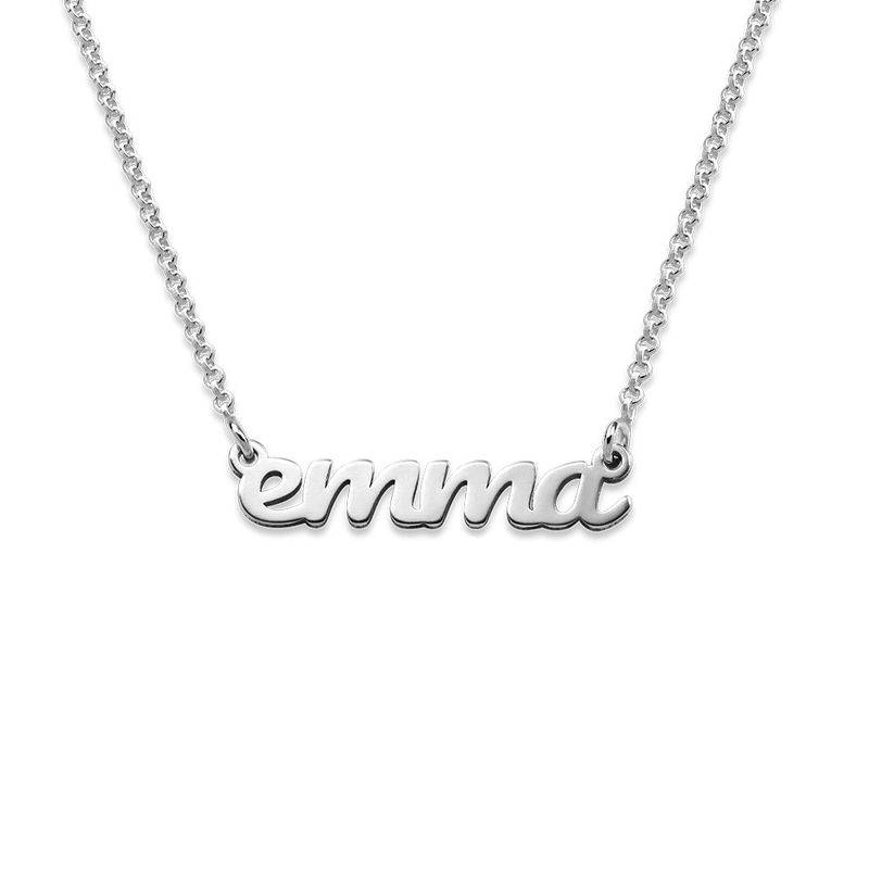 Collar con Nombre Estilo London en Plata-2 Collar con Nombre Estilo London en Plata-2 foto de producto