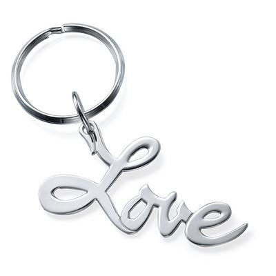 Llavero Love en Plata Esterlina-1 foto de producto