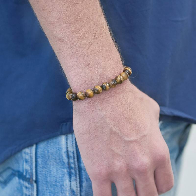 Pulsera Ojo de Tigre para Hombre-2 foto de producto