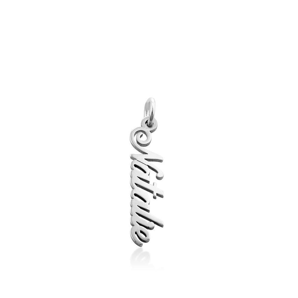 Colgante Vertical con Nombre en Plata Esterlina-1 Colgante Vertical con Nombre en Plata Esterlina-1 foto de producto